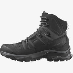 Salomon Mens Quest 4 Gtx Shoes Black Grey