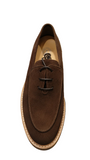 Zerga Mens Lazio Shoes In Brown