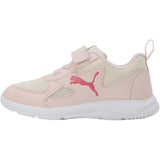 Puma Kids Fun Racer Ac Shoes In White & Pink