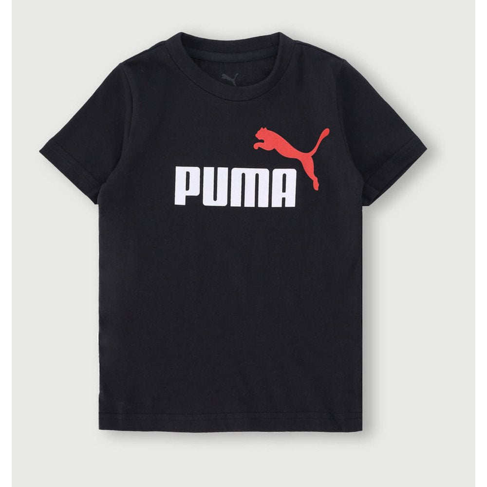 Puma Unisex Essential No.1 Logo T-Shirt In Black