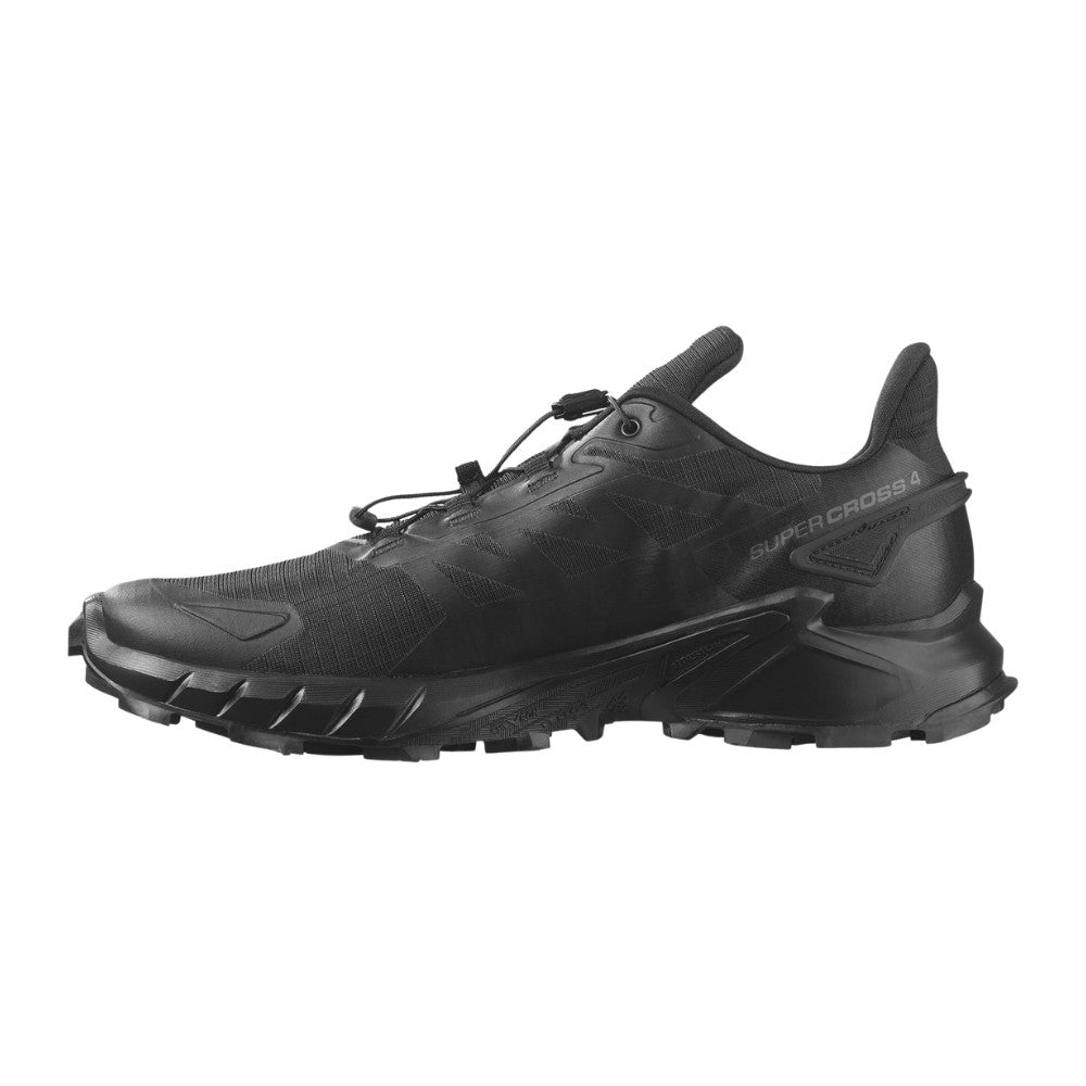 Salomon Mens Supercross 4 Shoes In Black