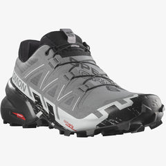 Salomon Mens Speedcross 6 Shoes Quiet Shade Black/Pearl Blue