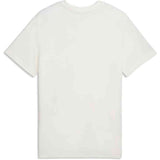 Puma Ess 2 Color Small No.1 Logo T-Shirt In Warm White