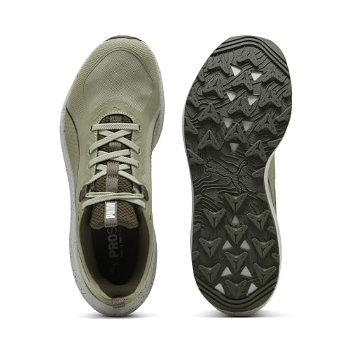 Puma Mens Flare Pro Trail Sneakers In Dark Olive/Lux Army/Dust