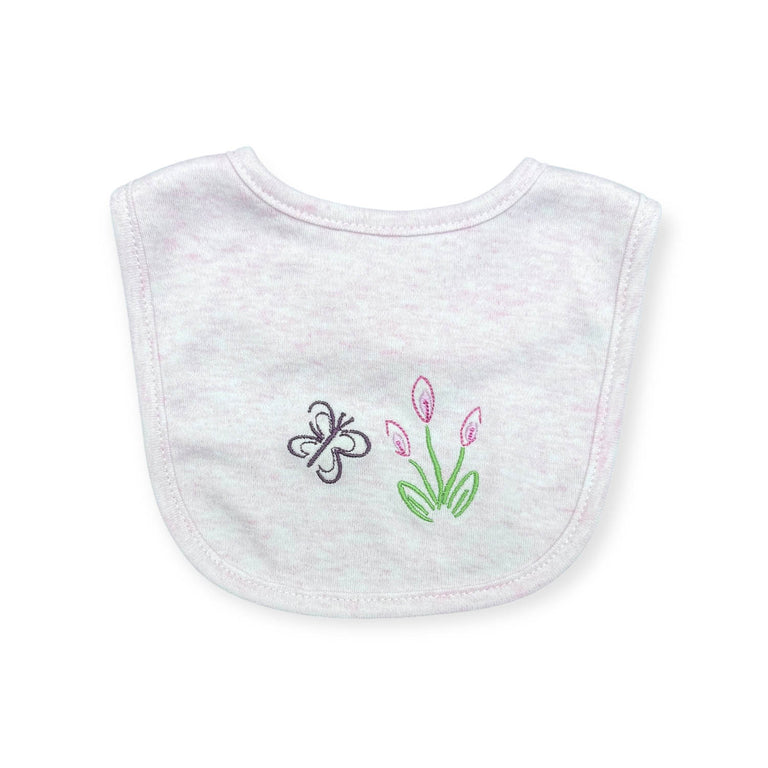 Mother's Choice 5Pc Starter Packs Butterfly/Flowers In White/Pink