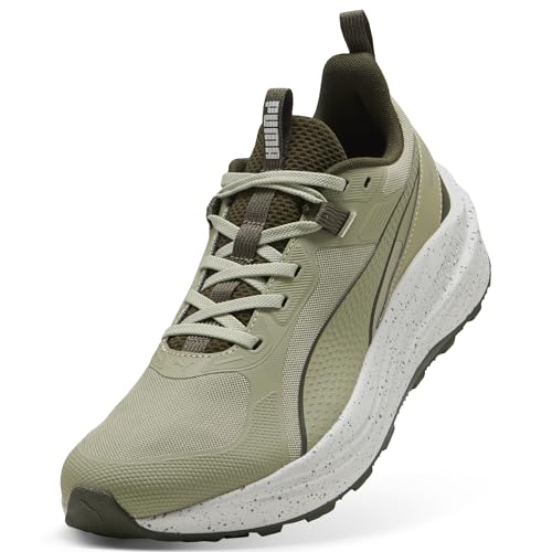 Puma Mens Flare Pro Trail Sneakers In Dark Olive/Lux Army/Dust