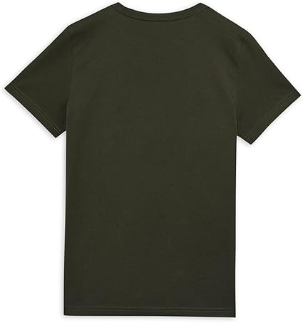 Puma Mens Ess Dark Olive Heather T-Shirt