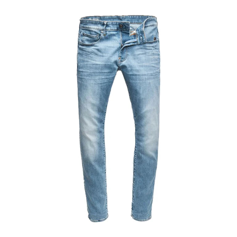 G-Star Raw Mens Revend Skinny Indigo Aged Jeans