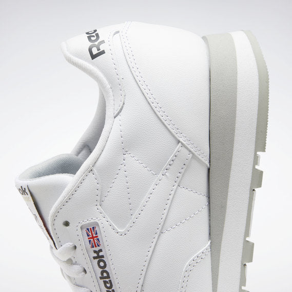 Reebok 100008789 Unisex Classic Leather Shoes White