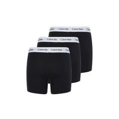 Calvin Klein Mens 3 Pack Boxers In Black