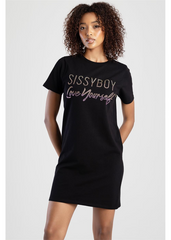 Sissyboy D31273 T-Shirt Dress With Multi-Coloured