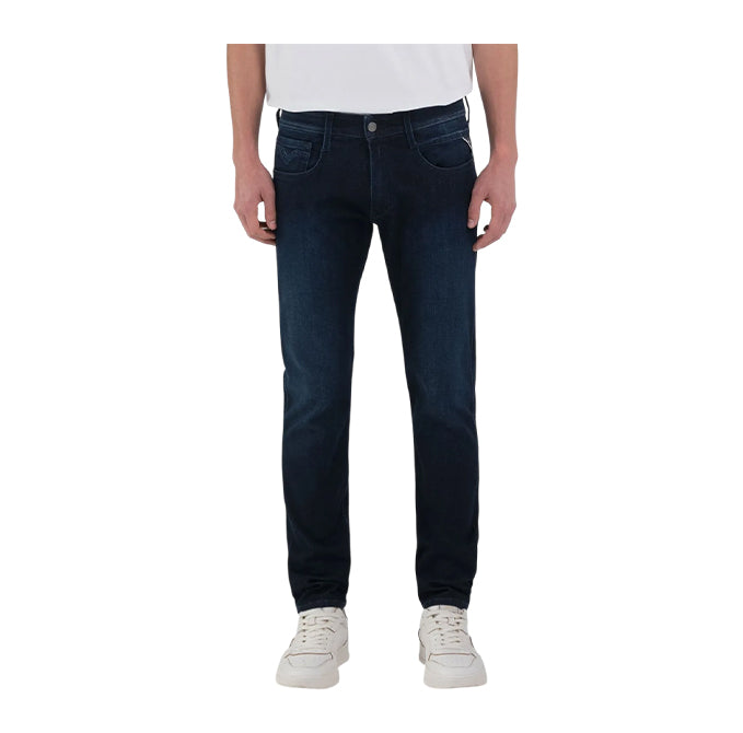 Replay Mens Anbass Jean In Indigo