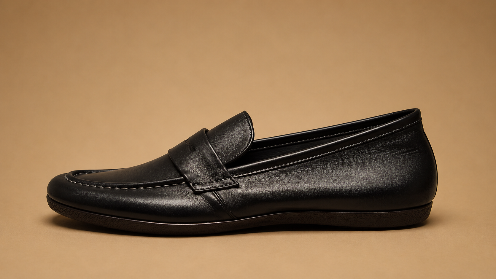 Zerga Mens Spello Shoes In Black