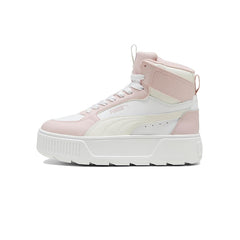 Puma 38872910 Adults Karmen Rebelle Mid Jr Shoes White/Pink