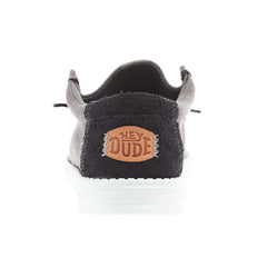 Hey Dude Mens Wally Workwear Shoes Granite