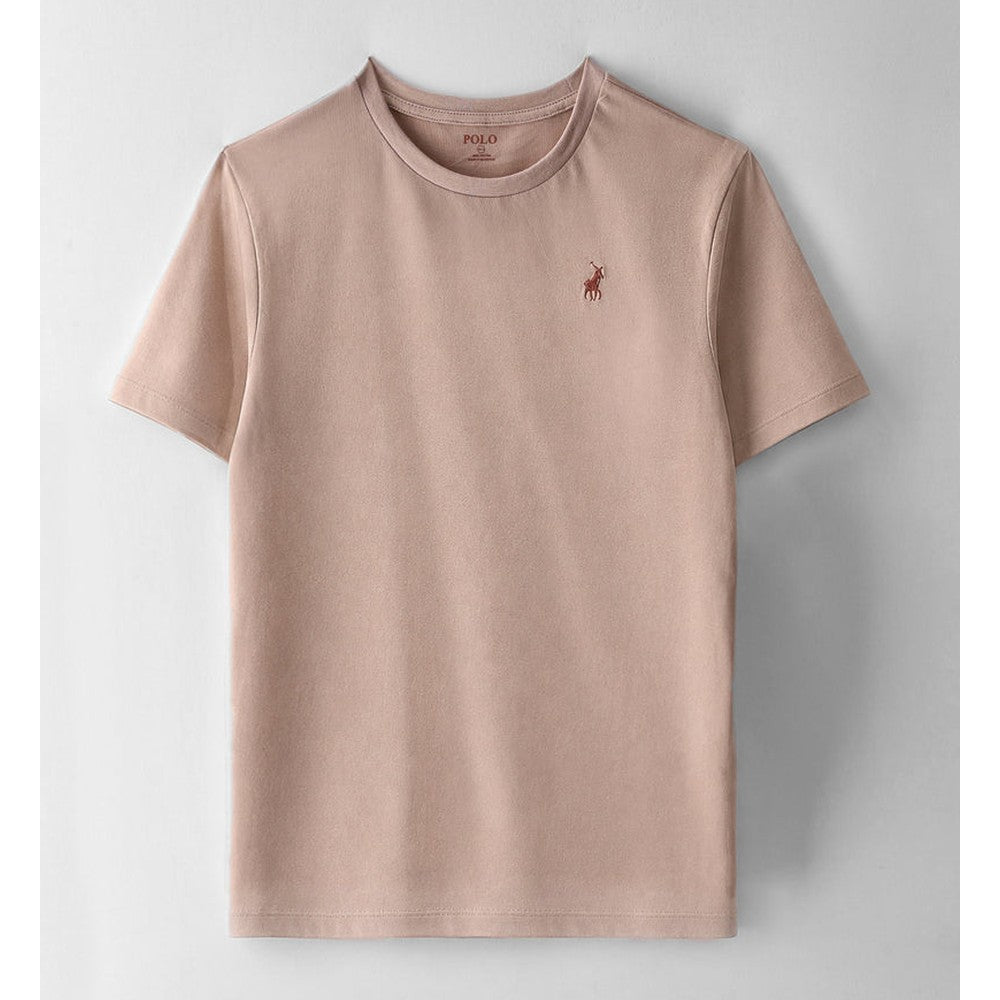 Polo Mens Essential Crew Neck T-Shirt In Pink