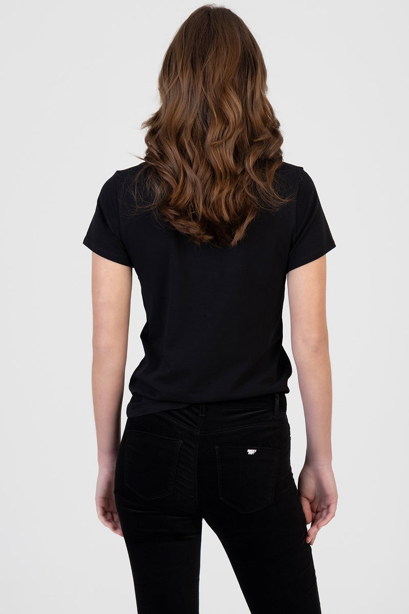 Sissy boy Womens Final Boss Regular T-Shirt In Black
