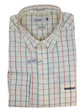 Pringle Mens Andries Long Sleeve Check Classic Shirt  In Cream