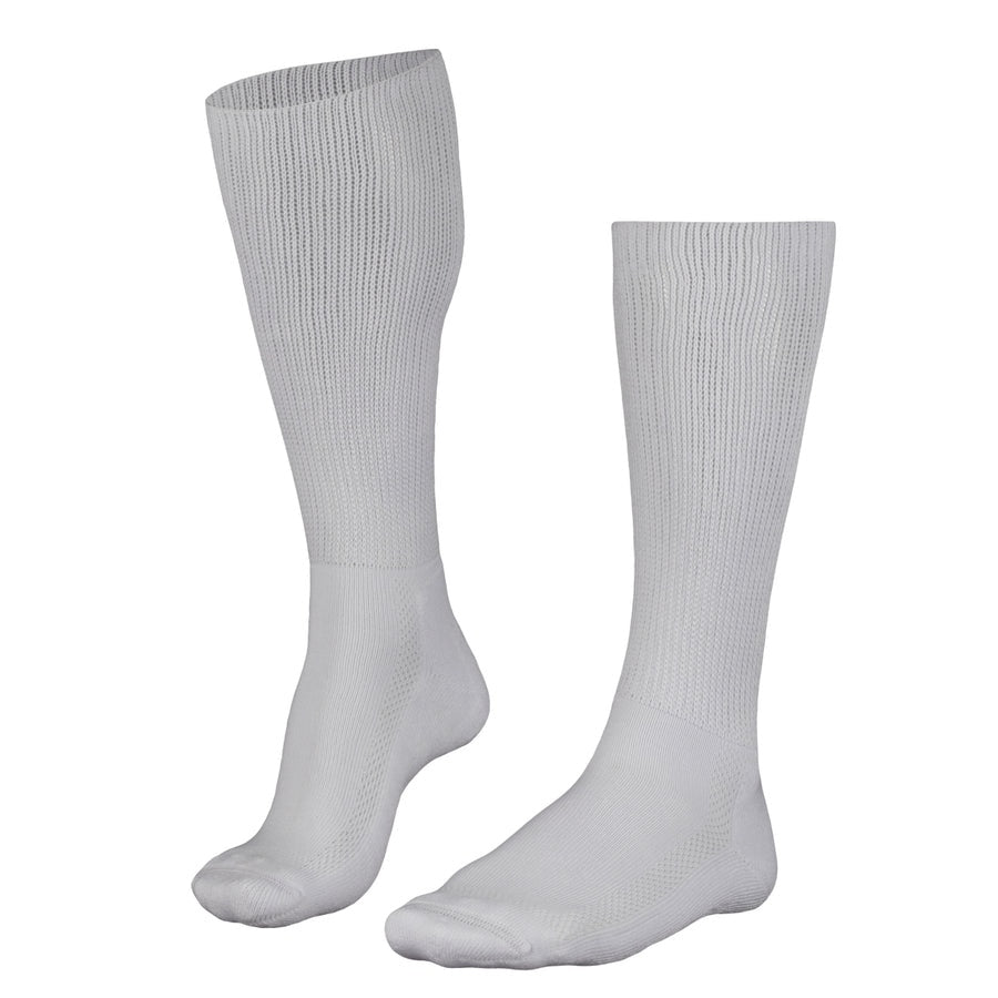 Falke Mens Diabetic Socks In White