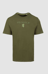 Pringle Mens Ezra Crewneck T-shirt In Fatigue