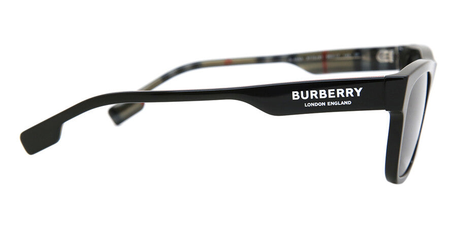Burberry Unisex Glasses In Shiny Black