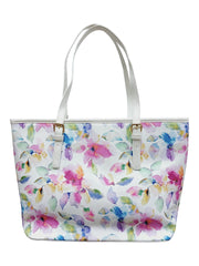 Pierre Cardin Emma Floral Tote White Floral