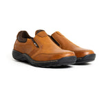 Bronx Mens Casual Slip On Belmont Shoes In Tan