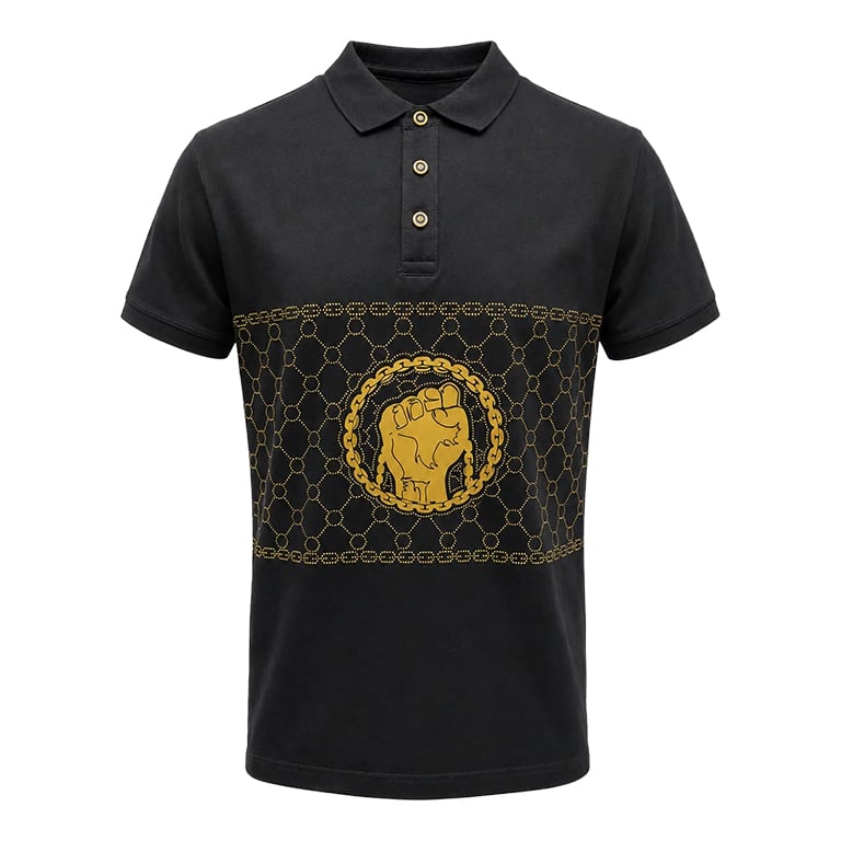 Vialli Nazzy Golfer In Black