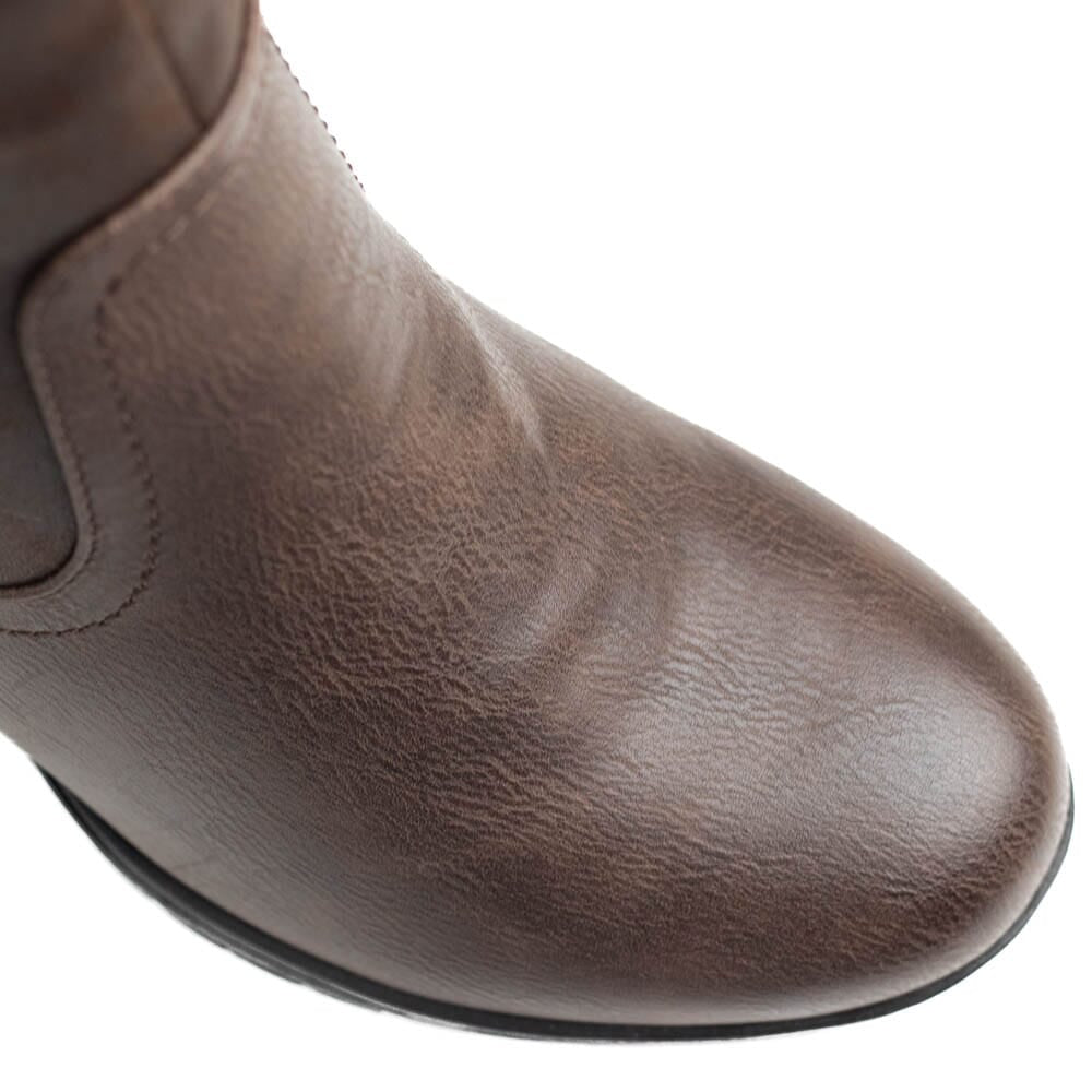 Hush Puppies Ssl01376 Ladies Soft Gusty Shoes Chocolate