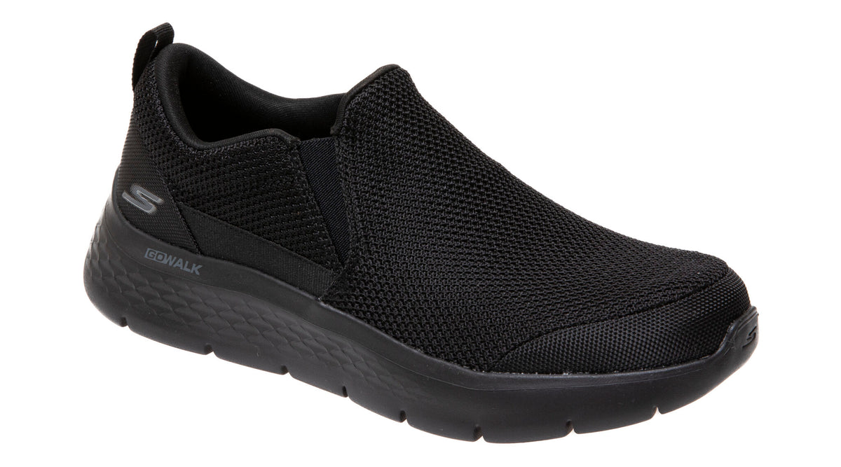 Skechers Mens Go Walk Flex Shoes In Black