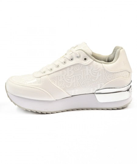 Replay Womens Penny RBJ Sneakers In White