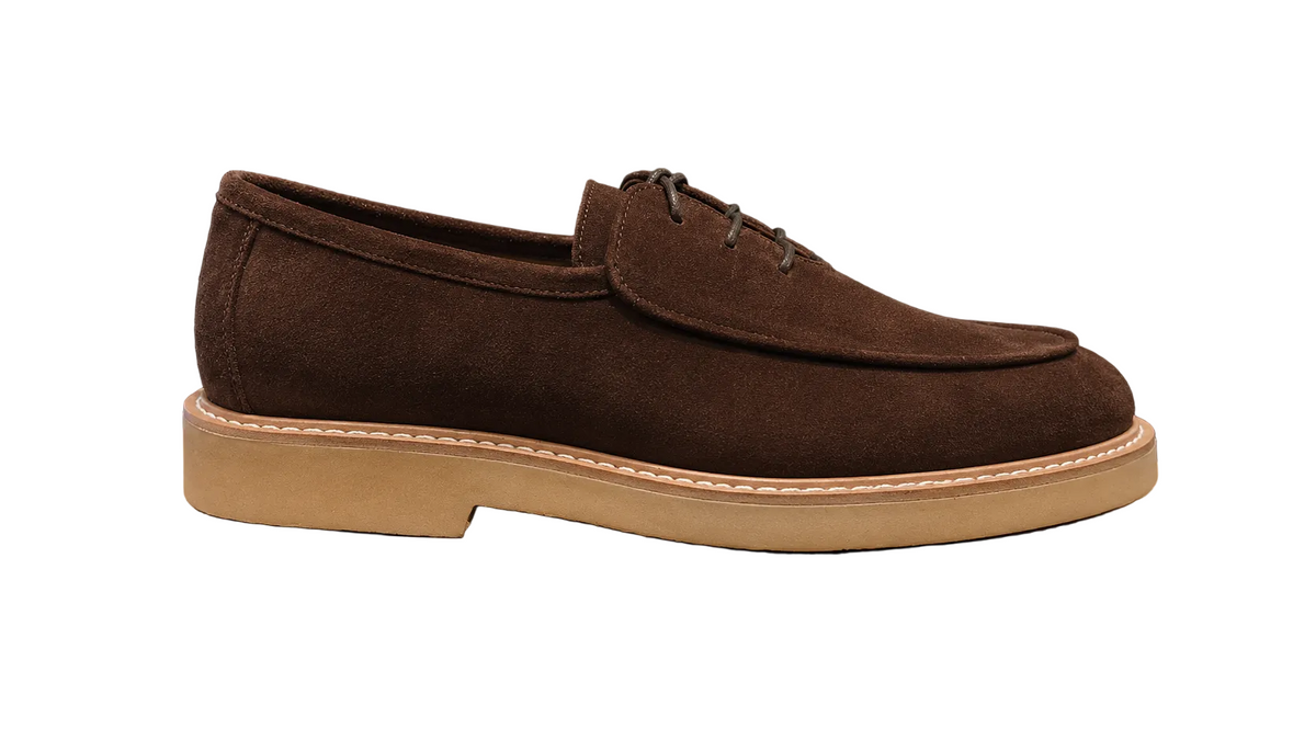 Zerga Mens Lazio Shoes In Brown