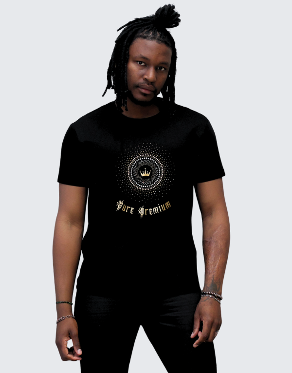 Pure Premium Conti Tee In Black