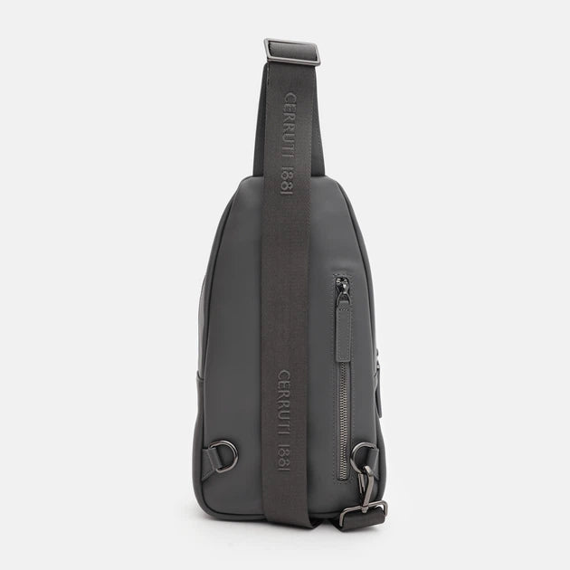 Cerruti Principe Mens Fill Body Bag In Grey