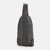 Cerruti Principe Mens Fill Body Bag In Grey