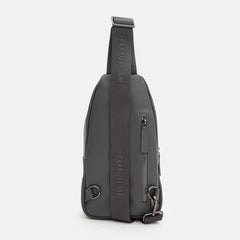 Cerruti Principe Mens Fill Body Bag In Grey