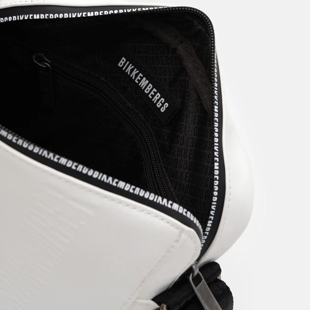 Bikkembergs Principe Carter Body Bag In White
