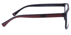 Emporio Armani Mens Sunglasses In Black & Maroon