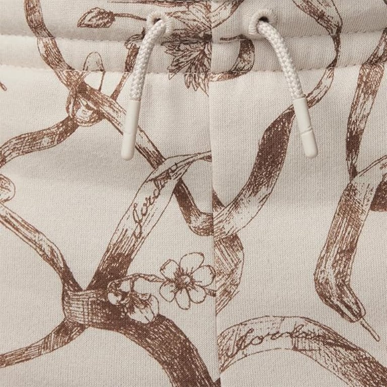 Jordan Wj Brklyn Flc Aop Pant  Brown