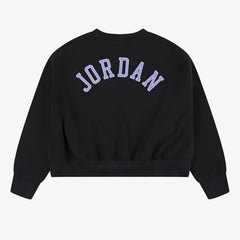 Jordan Girls Sweatshirt In Black