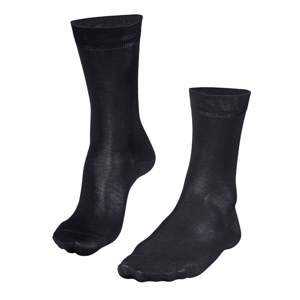 Falke Womens Delight Socks In Black