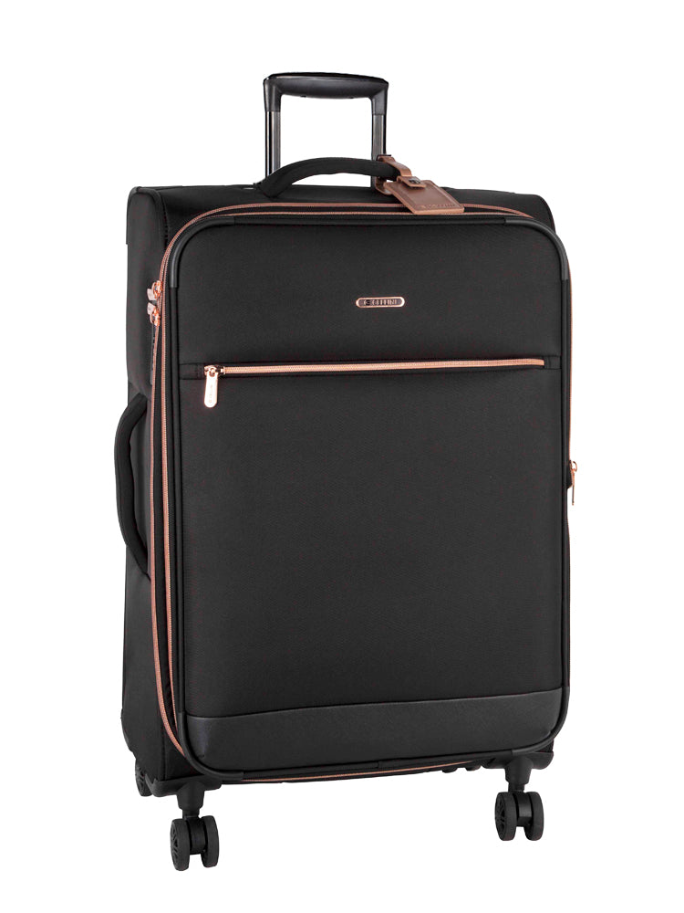 Cellini Allure  4 Wheel Trolly Case Black