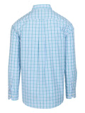 Pringle Mens Damion Long Sleeve Classic Shirt In Blue