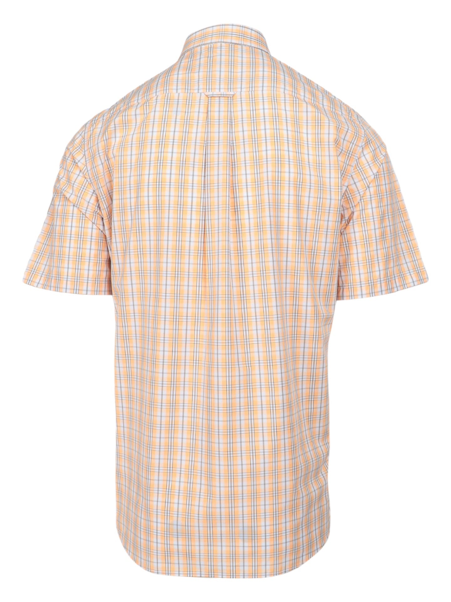 Pringle Mens Jude Short Sleeve Classic Shirt In Orange