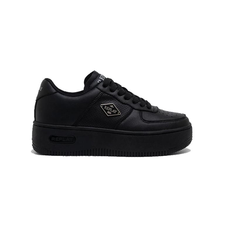 Replay Womens Epic High Total Shoes In Black