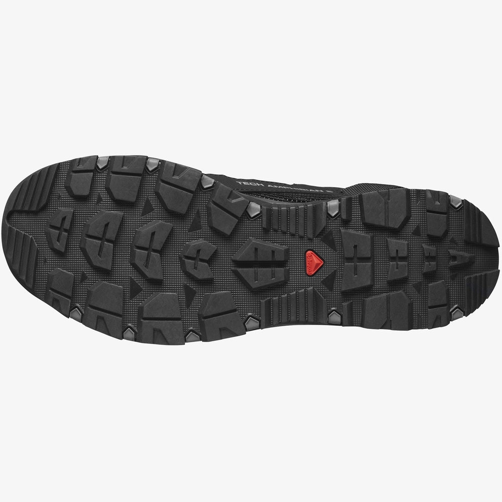 Salomon Mens Techamphibian 5 Sneakers In Black/Magnet/Monument