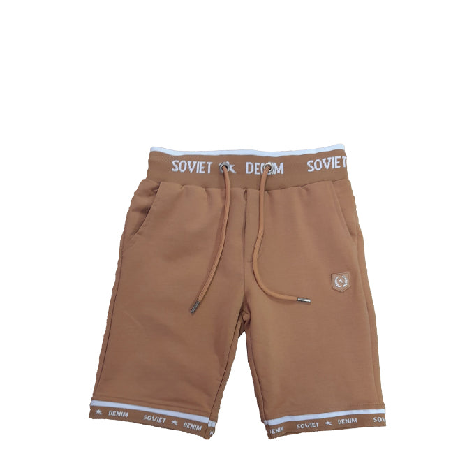 Soviet Mens Prize Track Shorts In Khaki