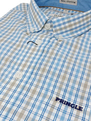 Pringle Mens Nicholas Classis Shirt In Blue