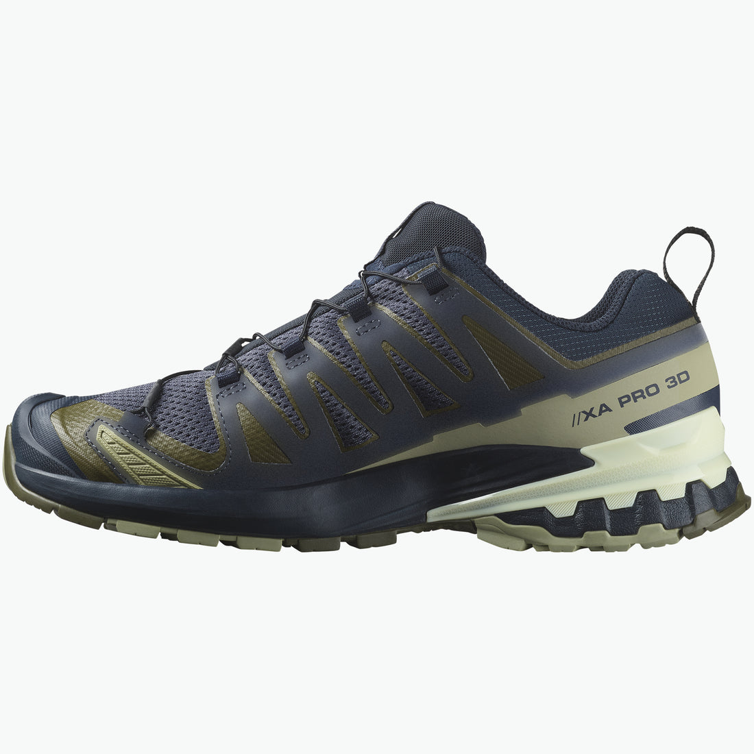 Salomon Mens XA Pro 3D V9 Shoes In India Ink/Olive Night/Aloe Wash