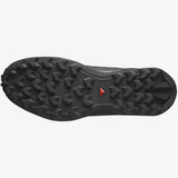 Salomon Mens Speedcross Peak Shoes In Black/Black/Glacier Gray